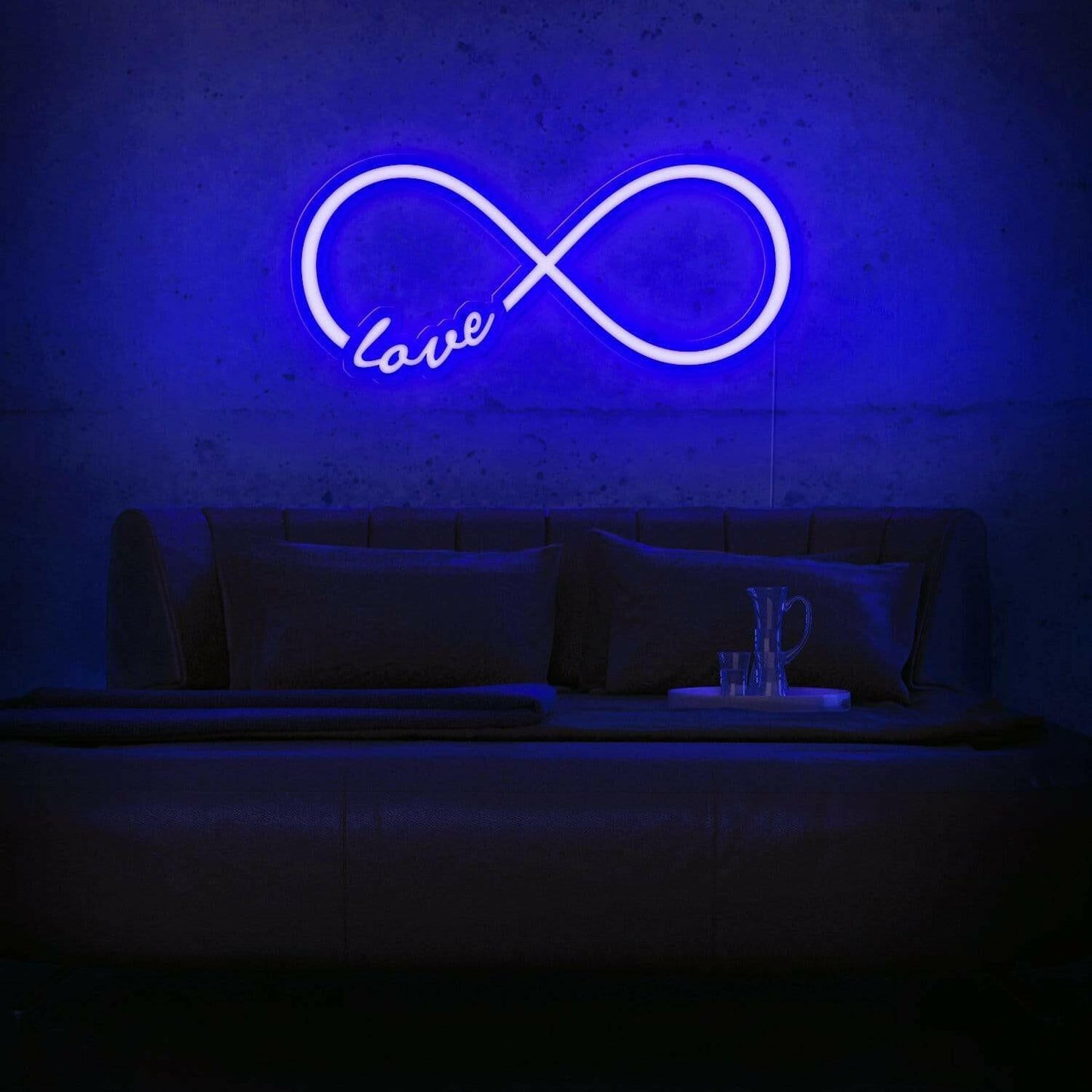 Infinity Love LED Neon Art.