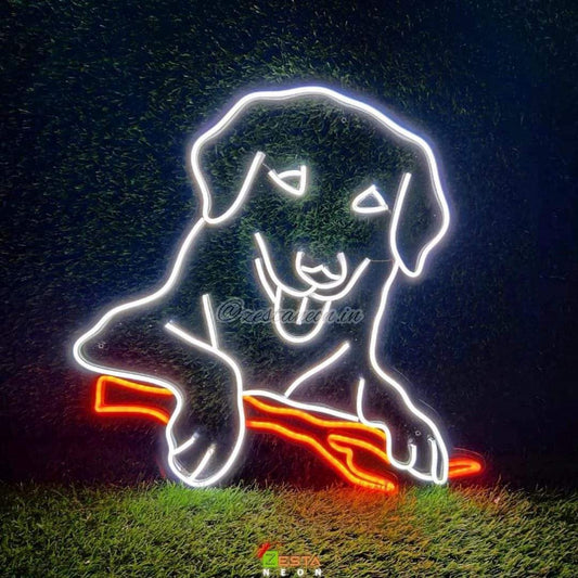 Zesta Neon Dog LED Neon Art