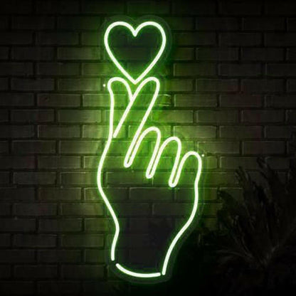 BTS Hand Custom Neon LED Sign.