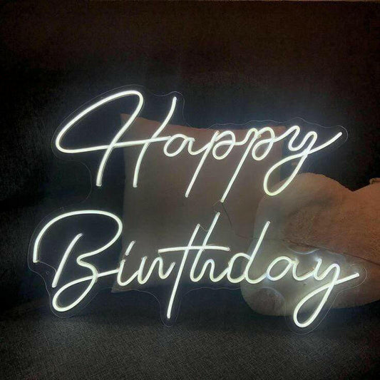 Happy Birthday Neon Light.