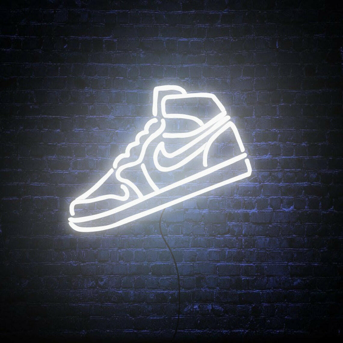 Nike Shoe Neon Art.