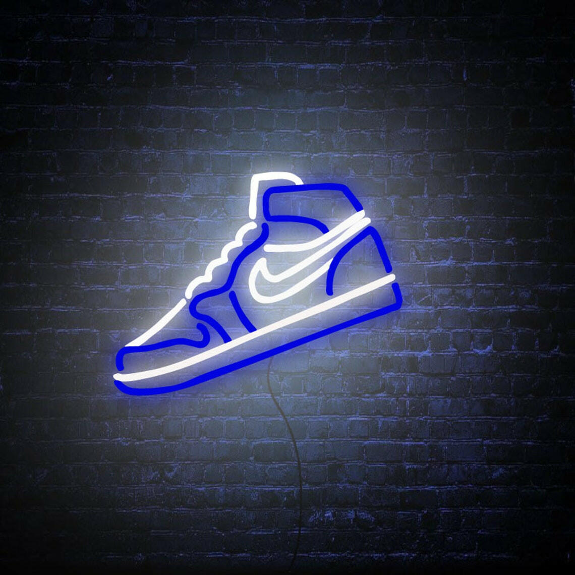 Nike Shoe Neon Art.