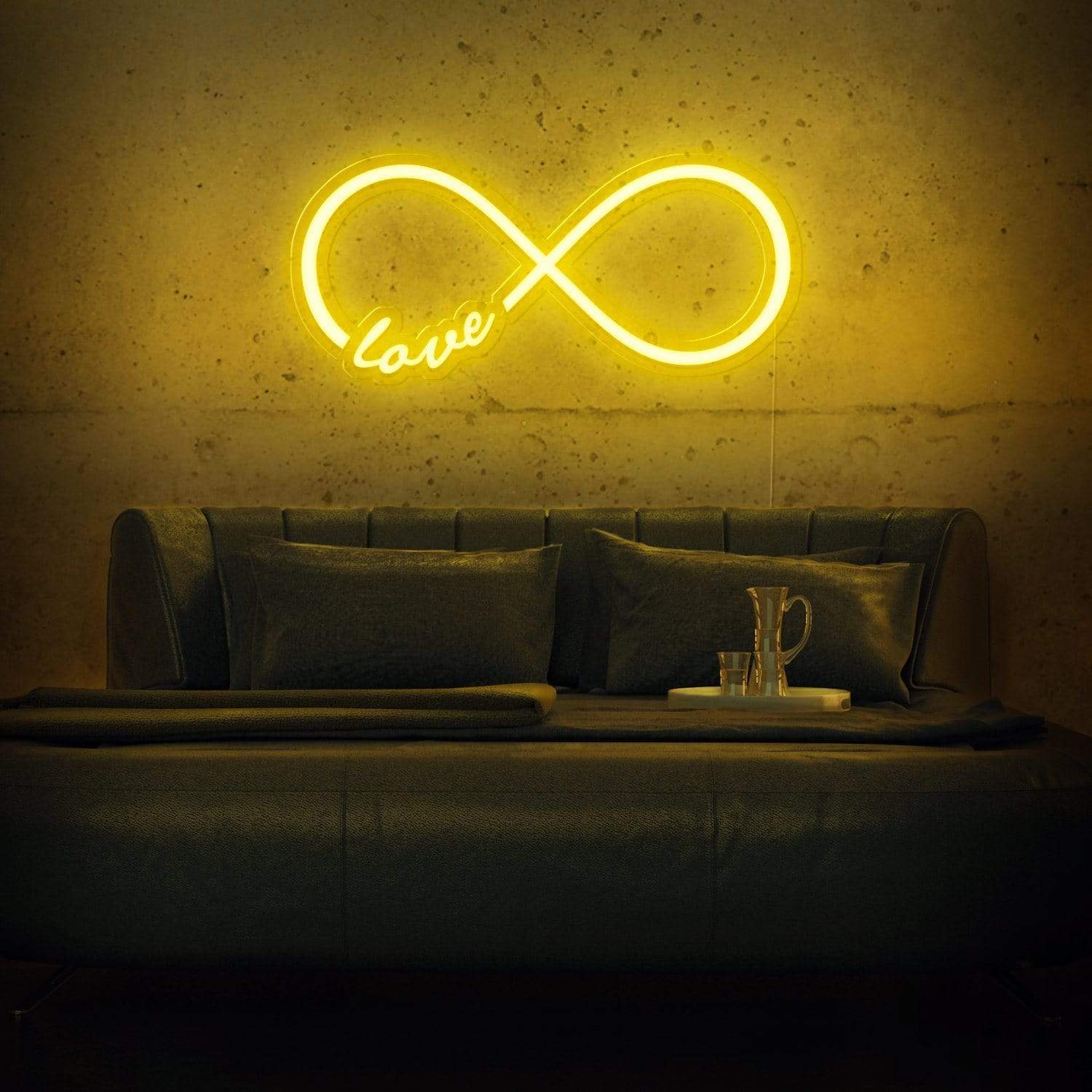 Infinity Love LED Neon Art