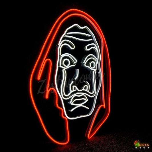 Money Heist-Bella Ciao Custom Neon Light.