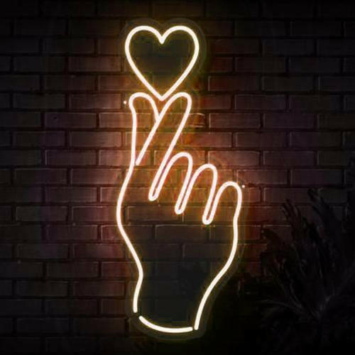 BTS Hand Custom Neon LED Sign.