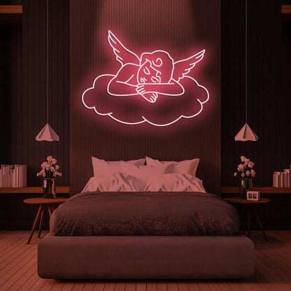 Angel Custom Neon Light for Room.