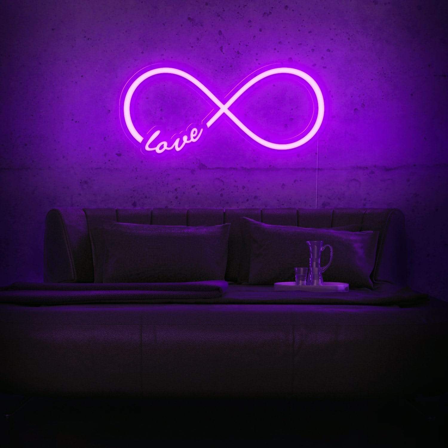 Buy Infinity Love Art Neon Led Sign | Zesta Neon – Zesta Neon