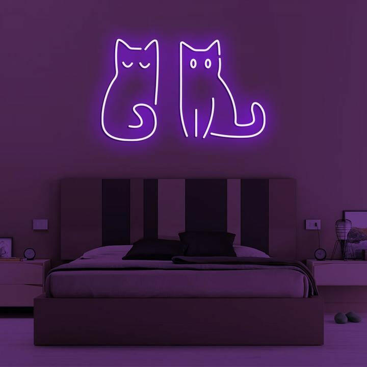 neon sign board