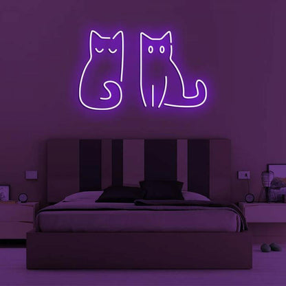 neon sign board