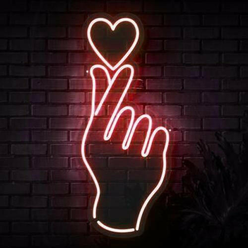 BTS Hand Custom Neon LED Sign.