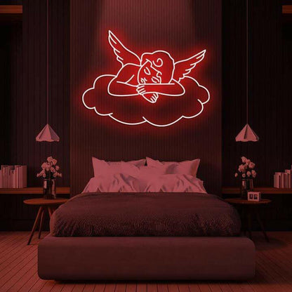 Angel Custom Neon Light for Room.