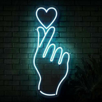BTS Hand Custom Neon LED Sign.