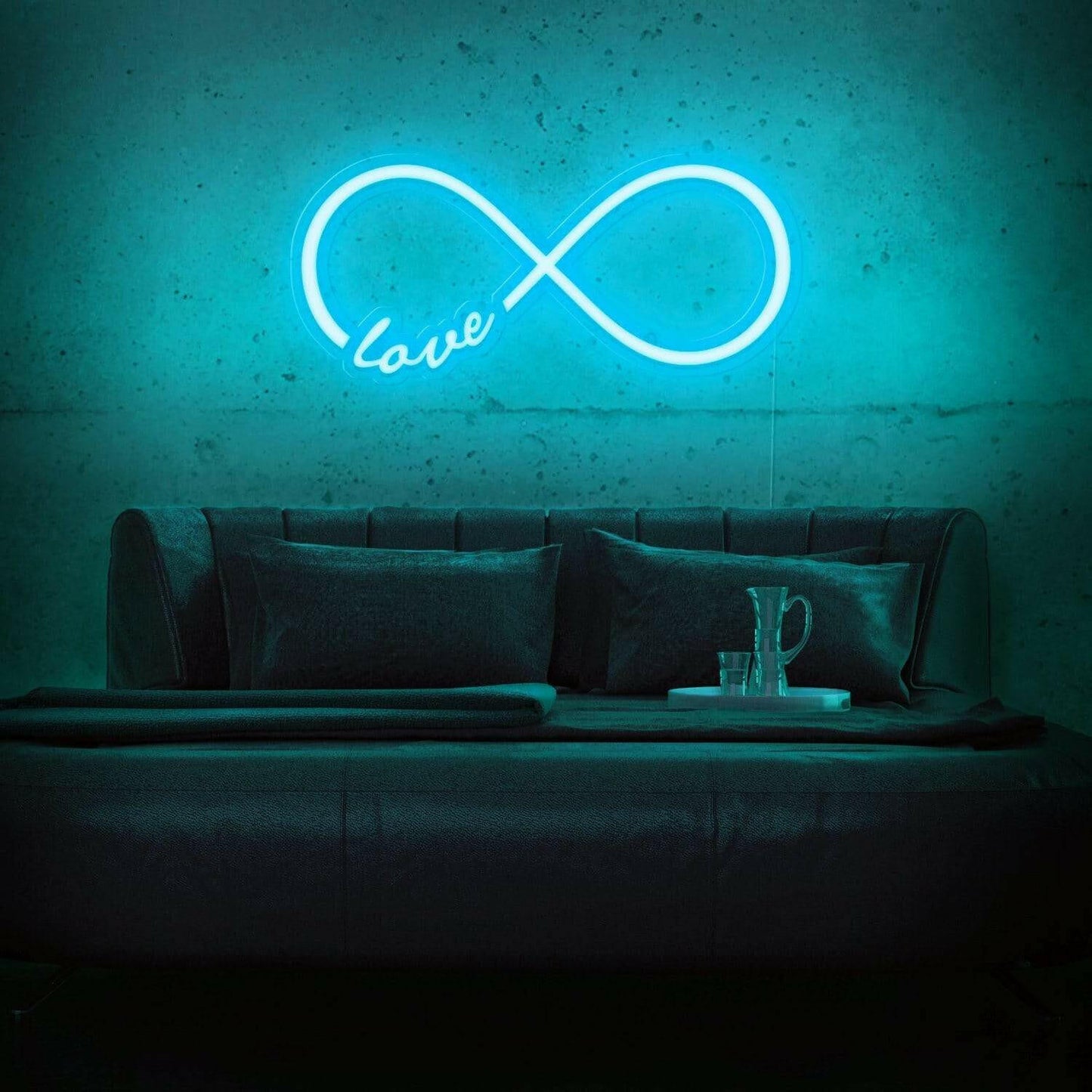 Infinity Love LED Neon Art.