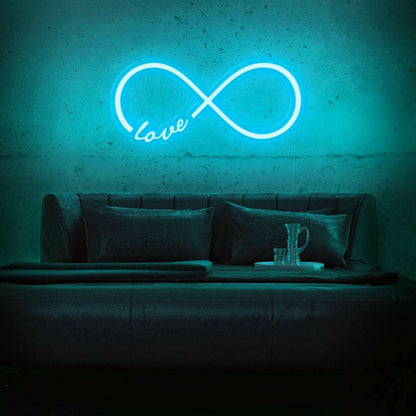 Infinity Love LED Neon Art.