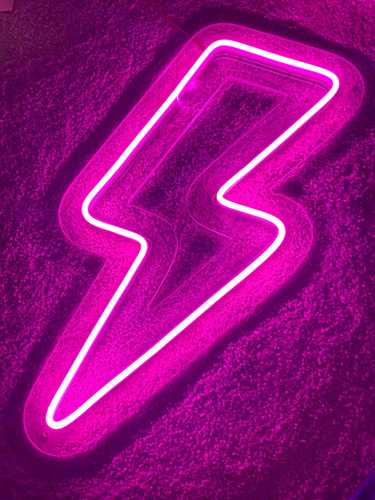 Zesta Neon Thunder neon led light custom