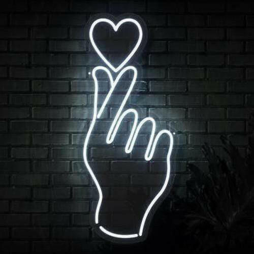 BTS Hand Custom Neon LED Sign.