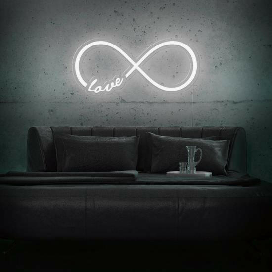 Infinity Love LED Neon Art.