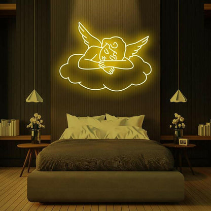 Angel Custom Neon Light for Room.